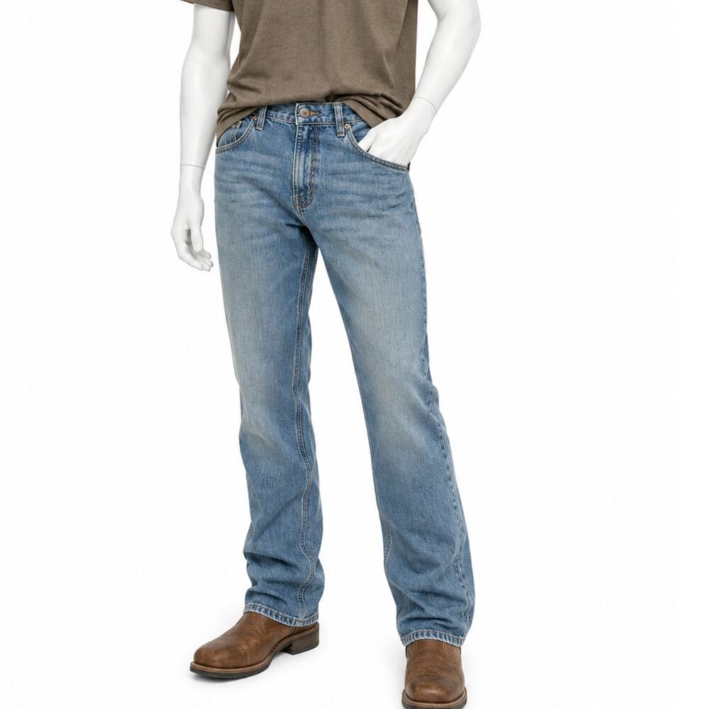 Ariat Rebar M4 mens Relaxed Boot Cut Jeans 32x30 Workwear Ranch Western Denim